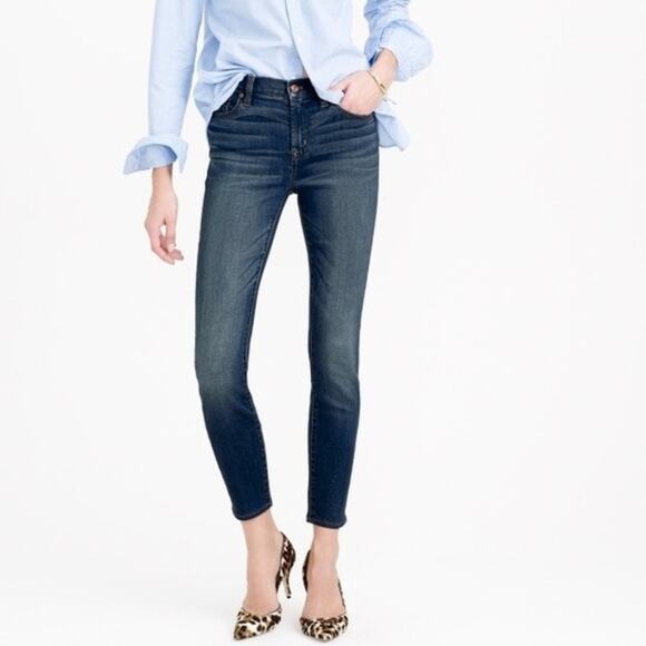 J. Crew 25 Lookout High Rise Skinny Mariner Wash - Picture 1 of 5